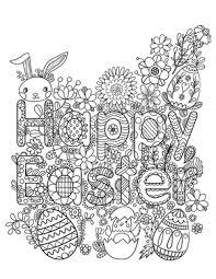 ⭐ free printable easter coloring book here is a series of colorings on the theme of easter! Pin On Adult Coloring Books