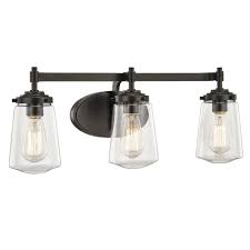 Wall vanity light fixture, farmhouse bathroom lighting 3 light, bronze wall sconce lighting for bathroom vanity mirror cabinets dressing table. Bronze Vanity Lights At Lowes Com