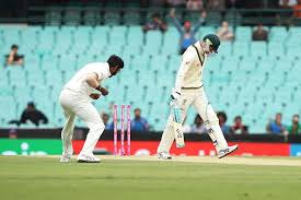 Australia Vs India 2018 19 Watch Jasprit Bumrah Clean Up Peter Handscomb Australia Soccer Field India