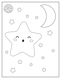 Push pack to pdf button and download pdf coloring book for free. Bright Shiny Star Coloring Pages Kids Activities Blog