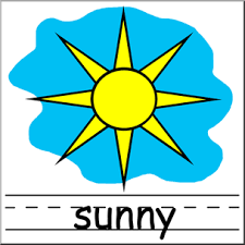 Sunny weather vector clipart and illustrations (35,749). Clip Art Weather Icons Sunny Color Labeled I Abcteach Com Abcteach