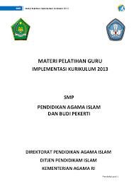 Download lengkap semua rpp silabus ki kd pai kelas 7 dan 8 smp kurikulum 2013 edisi revisi 2017 mata pelajaran pendidikan agama islam (pai) sebagai salah satu mata pelajaran tingkat smp/mts mengalami perubahan seiring dengan perubahan kurikulum yang berlaku. Doc 1 Isi Smp Pai 160613 Ahmed Teguh Academia Edu