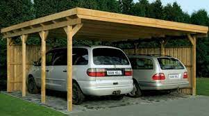 Carport Bois Lausitz1 312 X 550 Cm Au Meilleur Prix Carport Bois Abri Garage Dessins Carport