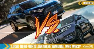 What are the differences between the proton x50 proton x70? Toyota Rav4 Vs Proton X70 Suv Warfare From Opposite Sides Insights Carlist My