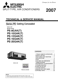 Which unit covers which area. Mitsubishi Electric Split Type