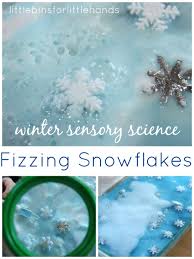 Winter Snowflake Baking Soda Science Experiment Saturday Science Winter Science Experiments Winter Science Activities Winter Activities For Kids