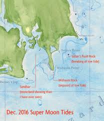 Incredible December Supermoon Tides In South Dartmouth Ma