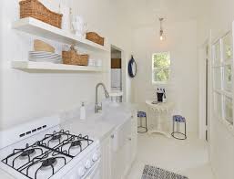 small cottage with coastal white