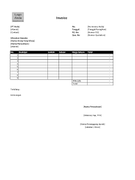 Invoice merupakan suatu naskah atau dokumen yang di dalamnya tertera suatu bukti pembelian dari suatu barang atau pun produk. Contoh Invoice Template