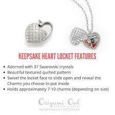 Origami Owl Keep The Story Of Your Heart Close To You Always With Our Limited Edition Large Silve Origami Owl Jewelry Origami Owl Custom Jewelry Heart Locket