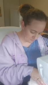 My sewing machine is right under one of the air vents in my craft room. I  could turn the AC temp up a bit, but rather leave it so the house isn't so  hot at night and chose to wear a jacket instead. , ...