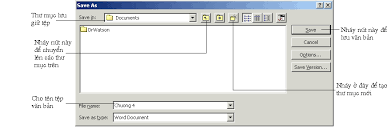 Để thực hiện việc này, chỉ cần chọn tab file trong microsoft word và chọn save as. Tin Há»c 10 Bai 15 Lam Quen Vá»›i Microsoft Word