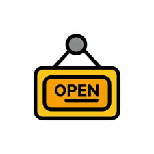 Marketing Board Sign Open Flat Color Icon Vector Icon Banne Icons Converter Icons Fitness Icons Maker Png And Vector With Transparent Background For Free D In 2021 Flat Color Vector Icons