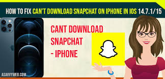 Snapchat mod is a free app that lets you chat with friends, send photos and videos, play games, and more. How To Fix Can T Download Snapchat On Iphone In Ios 14 7 1 15 A Savvy Web
