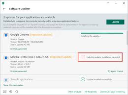How To Update Applications Installed On Your Computer Through Kaspersky Internet Security 19