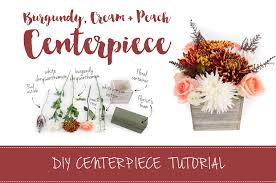 Maybe you would like to learn more about one of these? Easy Burgundy Cream Diy Wedding Centerpiece Tutorial
