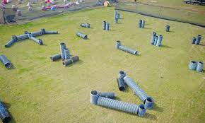 Field Map - Push Speedball - Lvl Up Sports Paintball Park