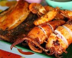 Tos n ketepikn bendi 8 biji d potong sedang bungkus kemas n bakar dlm kuali or dlm oven dlm 15 min. 15 Resepi Berasaskan Sotong Yang Mudah Dan Sedap