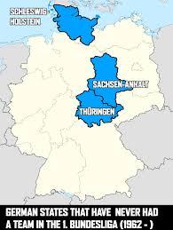 These attendances are achieved by low ticket prices, and huge stadiums (many with safe standing areas). German States That Have Never Had A Team In The 1 Bundesliga Soccer