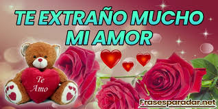See more of imágenes de te extraño mucho on facebook. Hermoso Mensaje De Te Extrano Mi Amor Me Haces Mucha Falta Para Dedicar Frases Para Dar