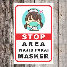 Jual rambu plang area wajib pakai masker 15cm x 20cm akrilik kota bandung takama rambu store tokopedia from ecs7.tokopedia.net masker bedah dan masker n95 hanya untuk petugas kesehatan. Stiker Wajib Pakai Masker Stiker Area Wajib Masker Sticker Wajib Pakai Masker Anti Air 15 X 23 Cm Shopee Indonesia