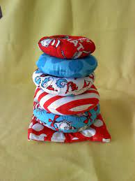 The Cat In The Hat Dr Seuss Ring Stacker By Lindaskraftykreation Stacker Toy Dr Seuss Fabric Seuss Crafts
