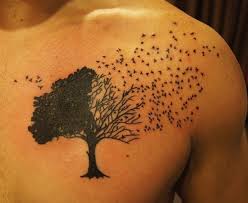 Tree With Birds Flying Away Tattoo Meaning Tree Of Life Tattoo Designs Tree Breaking Into Birds Tattoo By Big Mike Cool Tattoos Tree Tattoo Designs Tree Tattoo Small Tree With Birds Tattoo