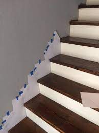 How To Make A Skirt Board For Preexisting Stairs Diy Stairs Staircase Remodel Staircase Makeover