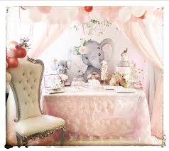 And you definitely won't go wrong with these backdrops. Baby Elephant Baby Shower Girl Novocom Top