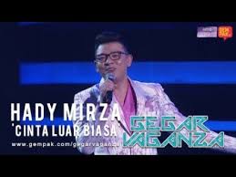 Many singaporeans, and even some malaysians, commented on his posts to share their well wishes. Hady Mirza Cinta Luar Biasa Gegar Vaganza 2019 Minggu 6 Youtube