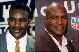 Evander Holyfield S Eyes Color Dark Brown And Hair Color Bald Evander Sports Celebrities Combat Sport