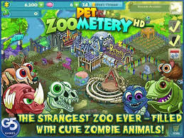 Create Truly Unique Zoo Pet Zoometery Ios Game Review A Very Different Type Of Building Game Ios Games Cute Zombie Game Reviews