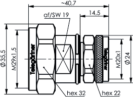 Aug 20, 2019 · in the event you run across a recipe that doesn't have the measurements spelled out, consider some. Telegartner Adapter 7 16 To 4 3 10 M M Screw Type