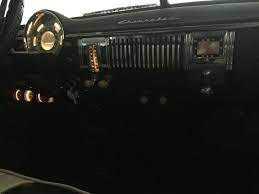 1949 Chevy Deluxe Am Radio Conversion Done By Hector At Hector S Car Audio Fm Am Aux With Bluetooth Single Center Speaker Car Audio Car Inspiration Chevy