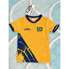 Ver os meios de pagamento. Camisa Infantil Da Selecao Brasileira De Volei Nas Olimpiadas Rio 2016 Shopee Brasil