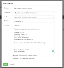 A quote letter is important to document business transactions and ensure that the requirements of the customer are. How Do I Send An Estimate To A Client Avaza Support
