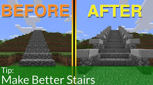 The mission of these staircase enthusiasts was simple: How To Build Better Stairs In Minecraft Youtube