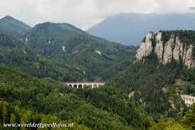 Austrian ski resort in at. World Heritage Photos Semmering Railway