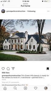 However, natural brick also looks stunning with the right paint choices on trim, siding, and soffits. 130 Dark Windows White Brick Ideas House Exterior Exterior Design House Design