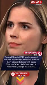 📽️ WATCH THE FULL STORY:  https://realnewstime.vi.money/general-hospital-fans-ask-if-michael-belongs-with-sasha-or-willow-what-happens-after-drew-breakup/  #GeneralHospital #GH #SonnyCorinthos ...