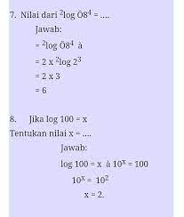 Untuk soal seperti di atas maka kita perlu mengingat. Soal Dan Pembahasan Logaritma Kelas 10 Peranti Guru