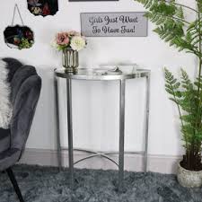 Check spelling or type a new query. Half Moon Console Table Tiffany Range