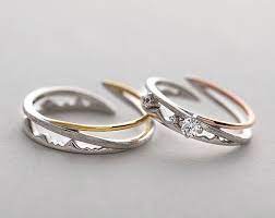 His Hers Promise Rings Couple Ring Set Personalized Silver Ring Set White Diamond Modern Engagement Ring Silver Wedding Band R001 In 2021 Promise Ring Set Couples Ring Set Promise Rings