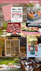 By holding the rehearsal dinner party, the wedding parties can know one another better and the bride and groom can also formally thank all those people the party can be a formal affair. Bbq Rehearsal Dinner Ideas Bbq Rehearsal Dinner Bbq Wedding Backyard Bbq Wedding