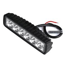 18w Lampe Led Lampe De Travail Lampe Conduite Brouillard Offroad Suv 4wd Voiture Bateau Camion Cdiscount Auto