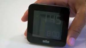 There's no denying that braun knows how to craft elegant hardware. Review Braun Global Radio Controlled Digital Alarm Clock Youtube