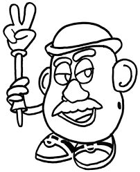 Simply do online coloring for mr. Mr Potato Head Coloring Pages Best Coloring Pages For Kids