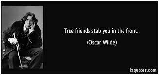Quotes Friends That Stab You Quotesgram