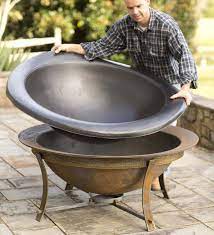 60 gallon cast iron syrup kettle quantity. Syrup Kettle Fire Pit Fountain Liner Plowhearth