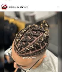 Black women often braid their kids' hair too in order to keep it as healthy as possible. Braids Chain Boxbraidstyles Mens Braids Hairstyles Hair Styles Boy Braids Hairstyles
